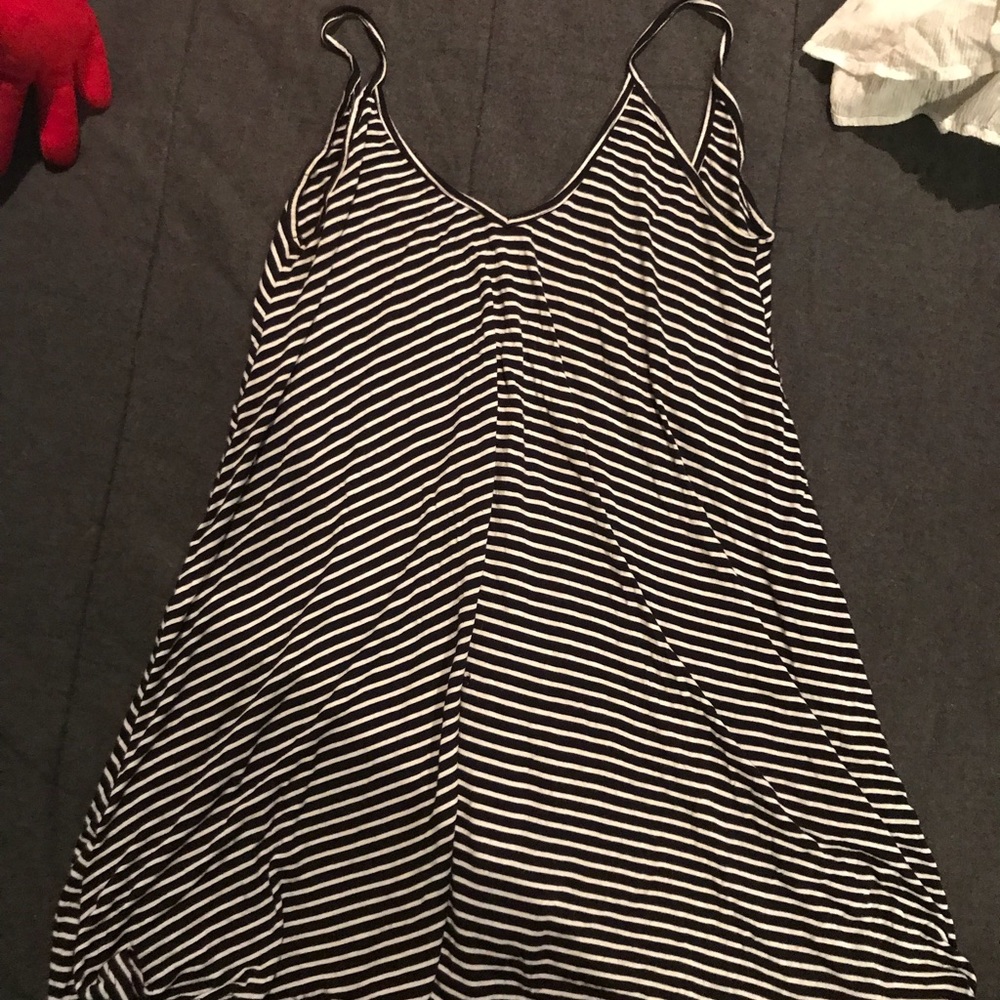 Black and White Sun Dress 🌼